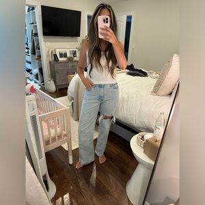 Abercrombie 90s relaxed High Rise Jean (Curve Love)